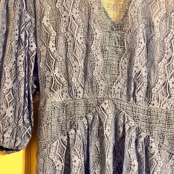 Free People “bittersweet boardwalk blue” dress 2 - Picture 2 of 8